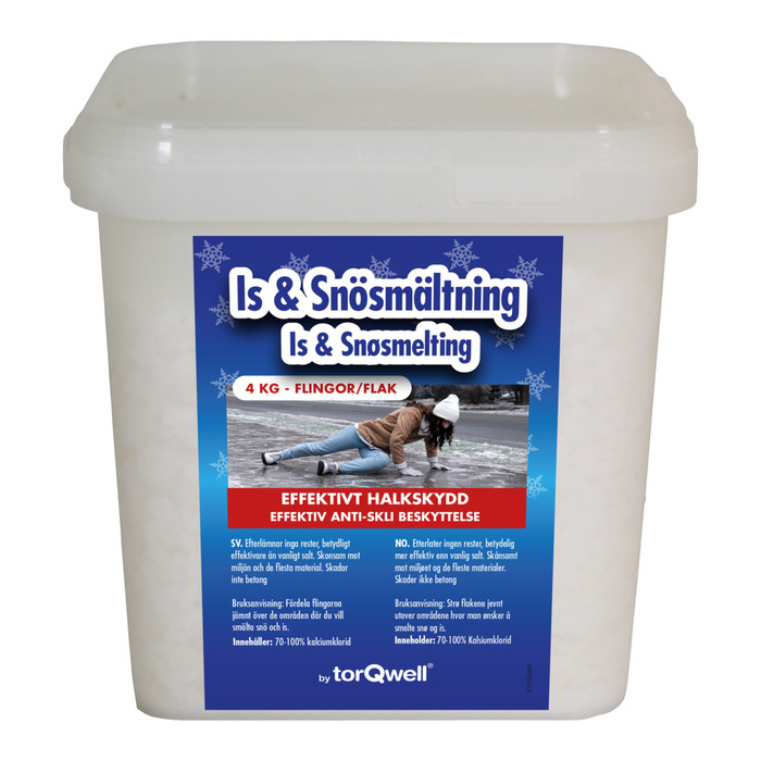 Is- & snösmältning Flingor 4 kg Cleanosan